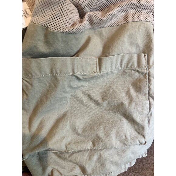 Vintage Woolrich Mens Medium Tactical Khaki Utility Jacket Multi-Pockets & Mesh - Picture 9 of 9